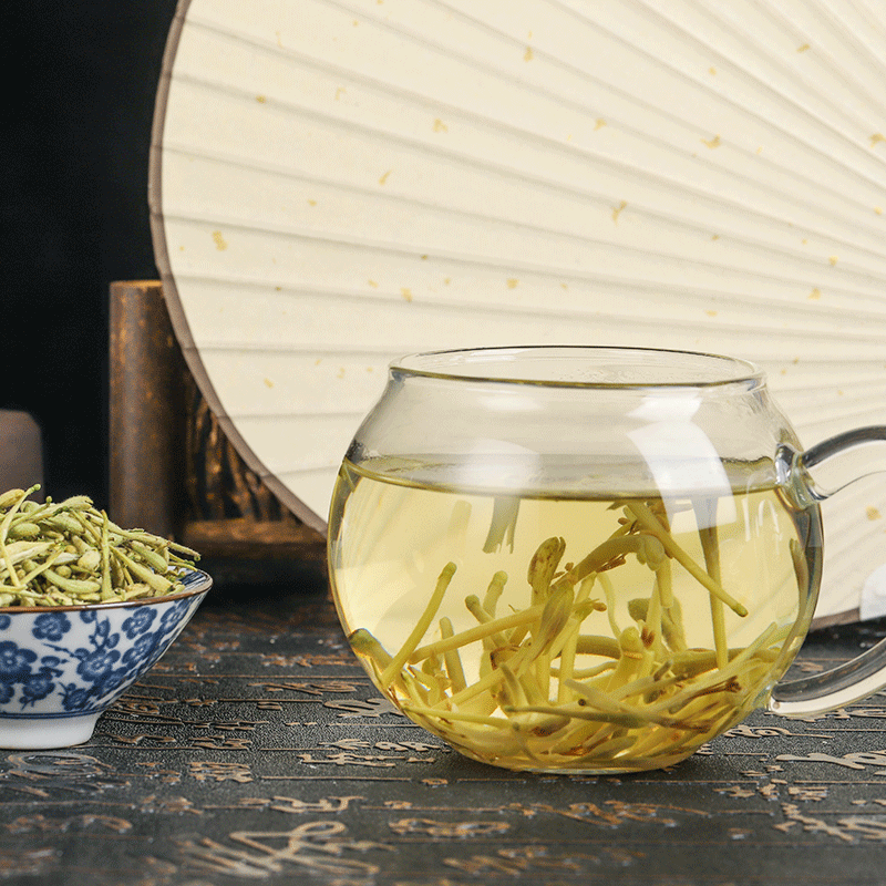 Jin Yin Hua Dried Honeysuckle Flower (Lonicera japonica) — 500g Loose Herbal Tea from Fengqiu, Henan - Image 3