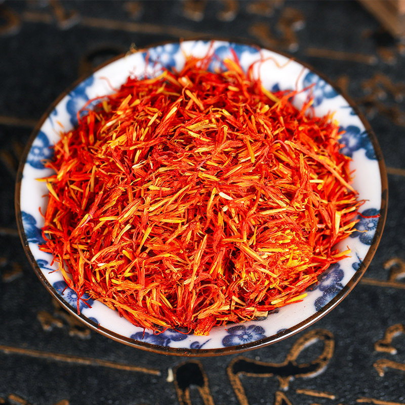 Xinjiang Safflower (Carthamus tinctorius) — Hand-Selected Dried Food Herb, 500g - Image 4