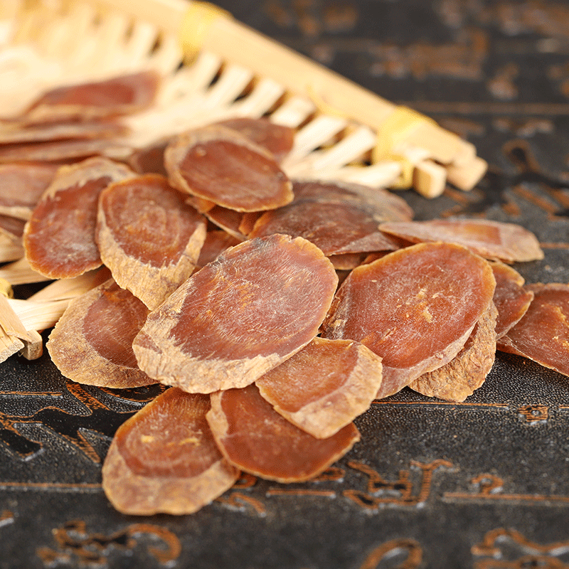 Red Ginseng Slices (Panax ginseng) — Changbai Mountain Dried Korean Red Ginseng Root Slices for Tea & Cooking - Image 4