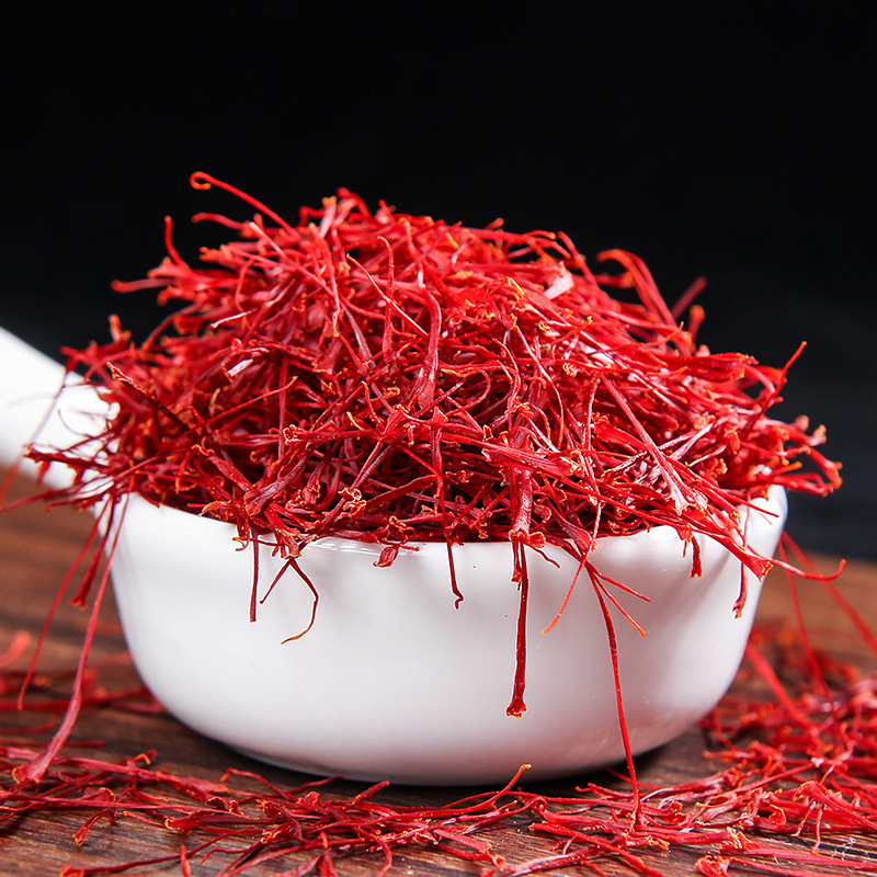 Iranian Saffron Threads Zang Hong Hua Premium Long Filaments 1g Bottle for Tea and Culinary Use - Image 2