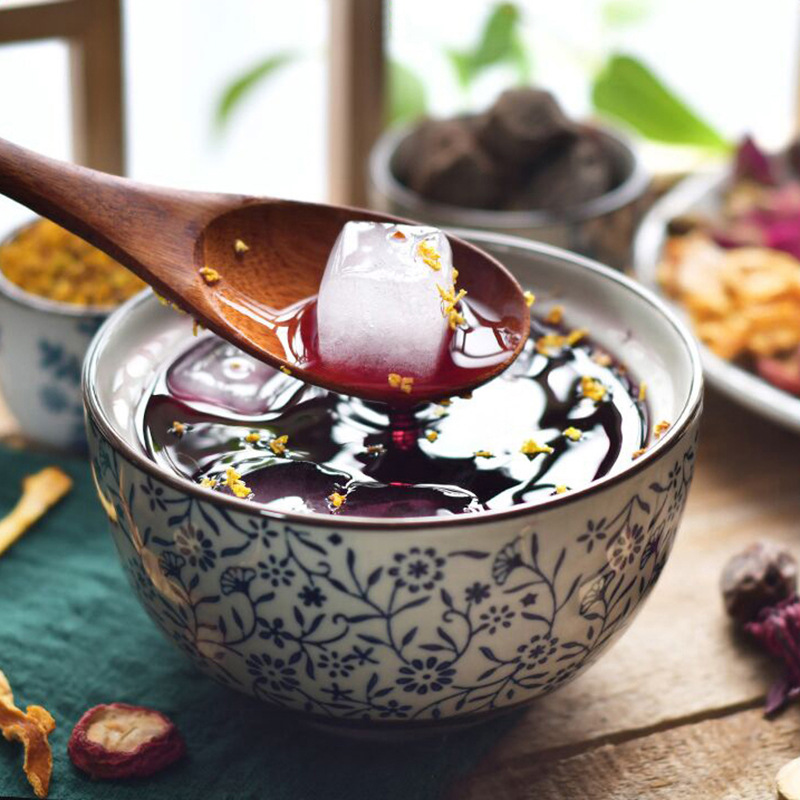 Sour Plum Drink Herbal Pack Suan Mei Tang No-Cook Brew Blend 100g Sugar-Free Summer Beverage - Image 2