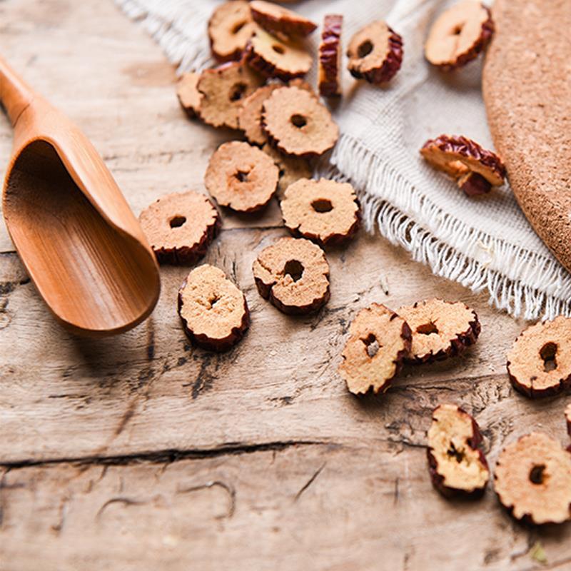 Jujube Slices (Ziziphus jujuba) — Dried Seedless Red Date Slices from Xinjiang, Food-Herb - Image 3