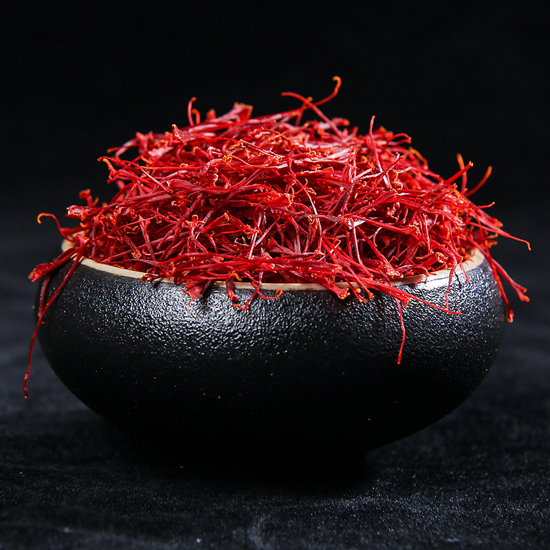 Iranian Saffron Threads Zang Hong Hua Premium Long Filaments 1g Bottle for Tea and Culinary Use - Image 3