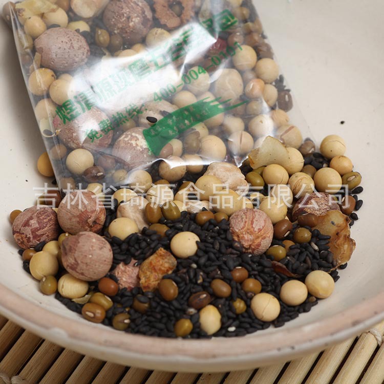 Fresh Milled Five Grain Soy Milk Mix Low Temperature Baked Multigrain Lily and Lotus Seed 15 Sachets - Image 5