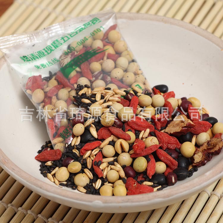 Freshly Milled Five Grain Soy Milk Base Pack Low Temperature Baked Multigrain with Goji Berry 15 Sachets - Image 5
