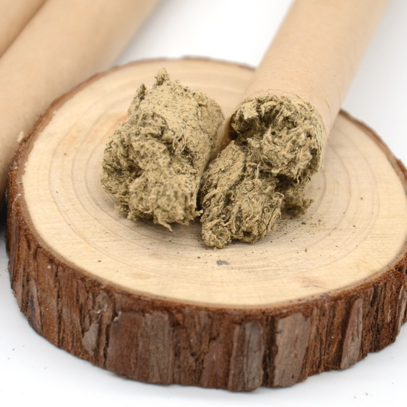 Aged Moxa Sticks Ai Tiao 1.8cm x 20cm White Cotton Paper Wrapped Moxibustion Rolls for Warming Therapy - Image 4