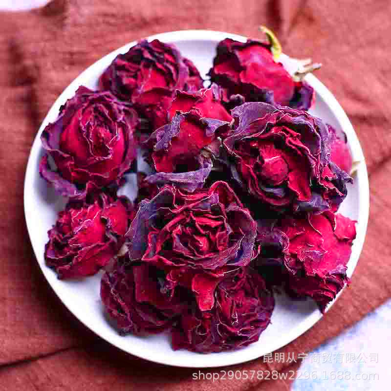 Mo Hong Rose Dried Edible Rose Flower Tea Freeze Dried One Flower Per Cup 500g - Image 3