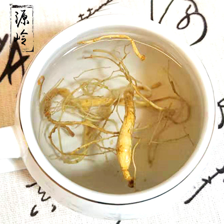 Dried Ginseng Rootlets Changbai Mountain Six Year Sun Dried for Tea and Soup - Image 4
