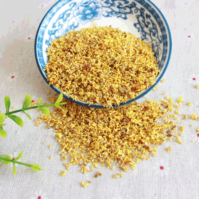 Dried Osmanthus Flowers Gui Hua Tea 500g Natural Sun Dried Loose Herbal Tea for Brewing - Image 2