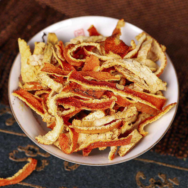 Chen Pi Shreds (Citrus reticulata) — Aged Dried Tangerine Peel, Unsulfured, 500g - Image 2