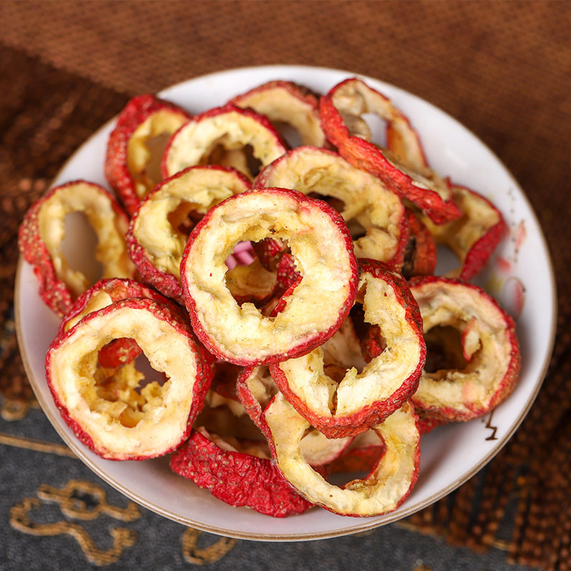 Shan Zha Slices (Crataegus pinnatifida) — Pitted Dried Hawthorn for Sour Plum Soup & Tea - Image 2