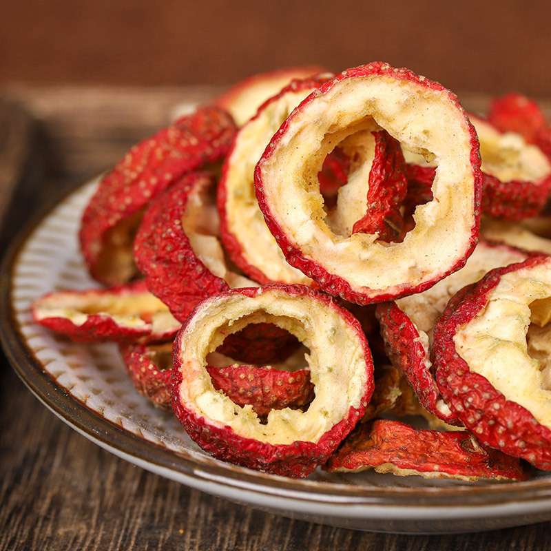Shan Zha Slices (Crataegus pinnatifida) — Pitted Dried Hawthorn for Sour Plum Soup & Tea - Image 3