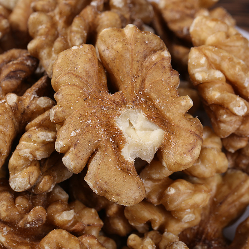 Walnut Kernels Tao Ren 新疆头路核桃仁 Raw Shelled Kernels Low Temperature Roasted Bulk 500g - Image 2