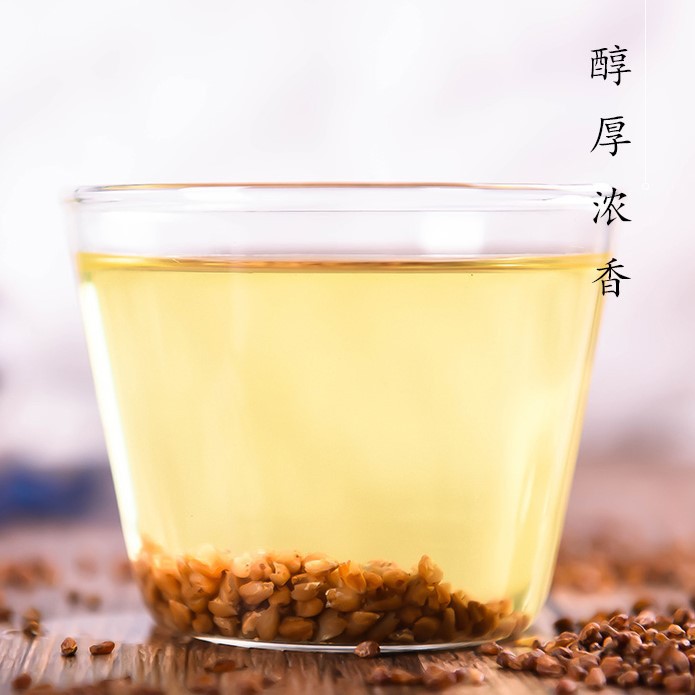 Tartary Buckwheat Tea (Fagopyrum tataricum) — Roasted Yellow Ku Qiao Loose Herbal Tea, 500g - Image 3