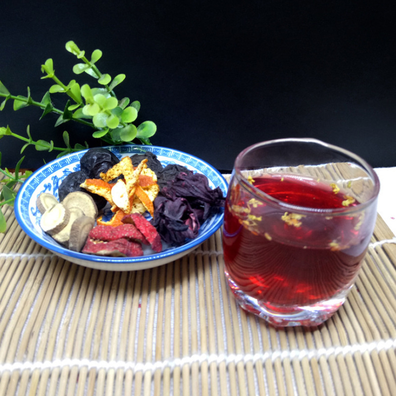 Suan Mei Tang Herbal Drink Mix 500g Bag Traditional Sour Plum Soup Blend for Restaurants and Home Brewing - Image 4
