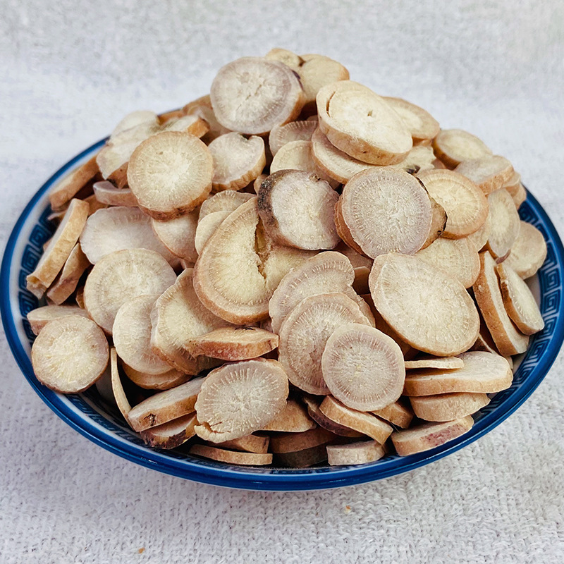 White Peony Root Slices Bai Shao 500g Dried Paeonia lactiflora for Decoction and Tea - Image 2