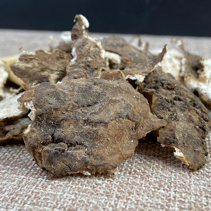 Fu Ling Pi Poria Peel 茯苓皮 Dried Poria cocos Peel Slices from Dabie Mountains 500g for Decoction and Soup - Image 4