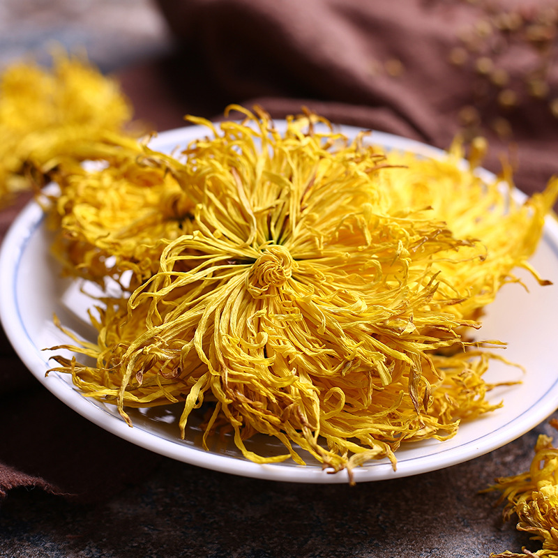 Yunnan Golden Silk Imperial Chrysanthemum Tea Dried Chrysanthemum Flower Herbal Tea 500g - Image 2