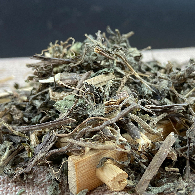 Dried Eclipta Herb Mo Han Lian Sliced Eclipta prostrata Whole Herb for Decoction and Tea 500g - Image 3