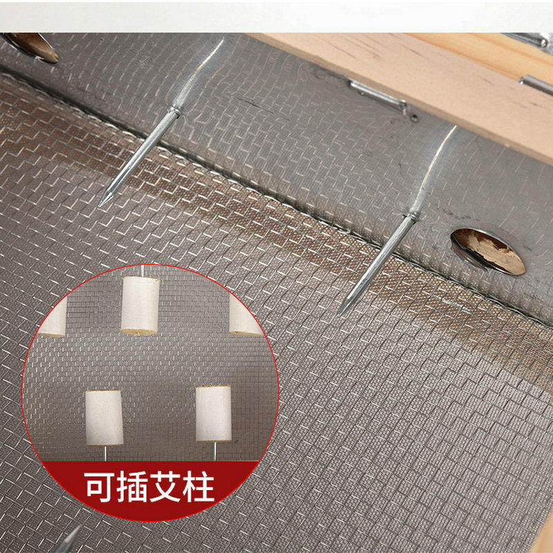 Wooden Moxibustion Box Flip-Top 6-Hole Waist and Abdomen Warming Device Portable Ai Jiu Tool - Image 4