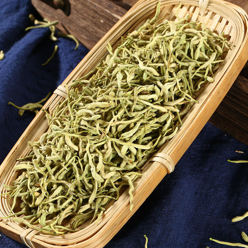 Jin Yin Hua Powder (Lonicera japonica) — Dried Honeysuckle Flower Powder, 500g - Image 3