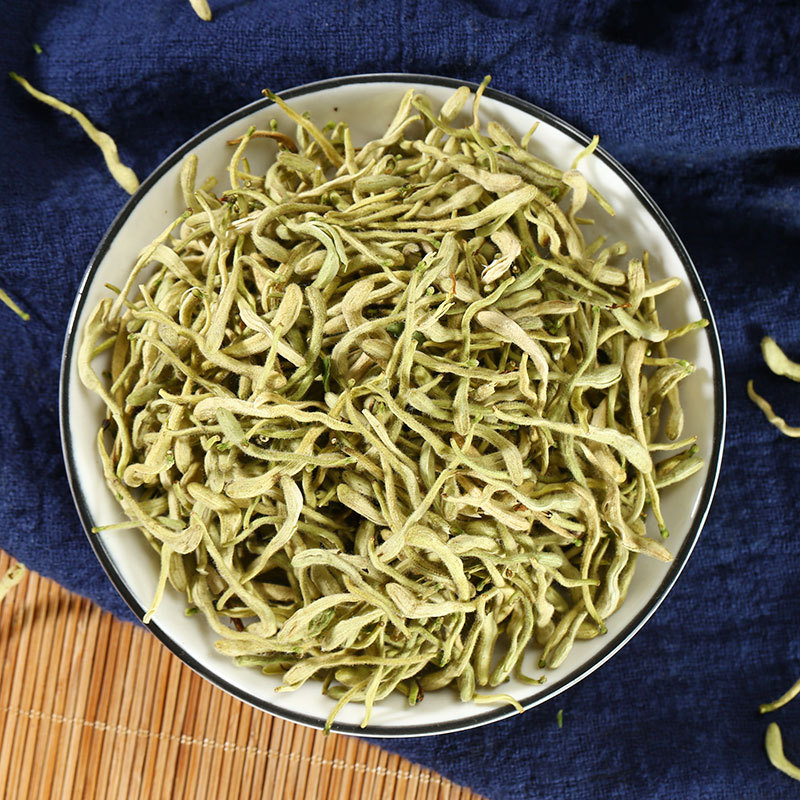 Jin Yin Hua Powder (Lonicera japonica) — Dried Honeysuckle Flower Powder, 500g - Image 4