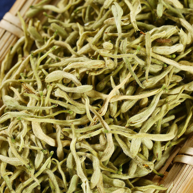 Jin Yin Hua Powder (Lonicera japonica) — Dried Honeysuckle Flower Powder, 500g - Image 2