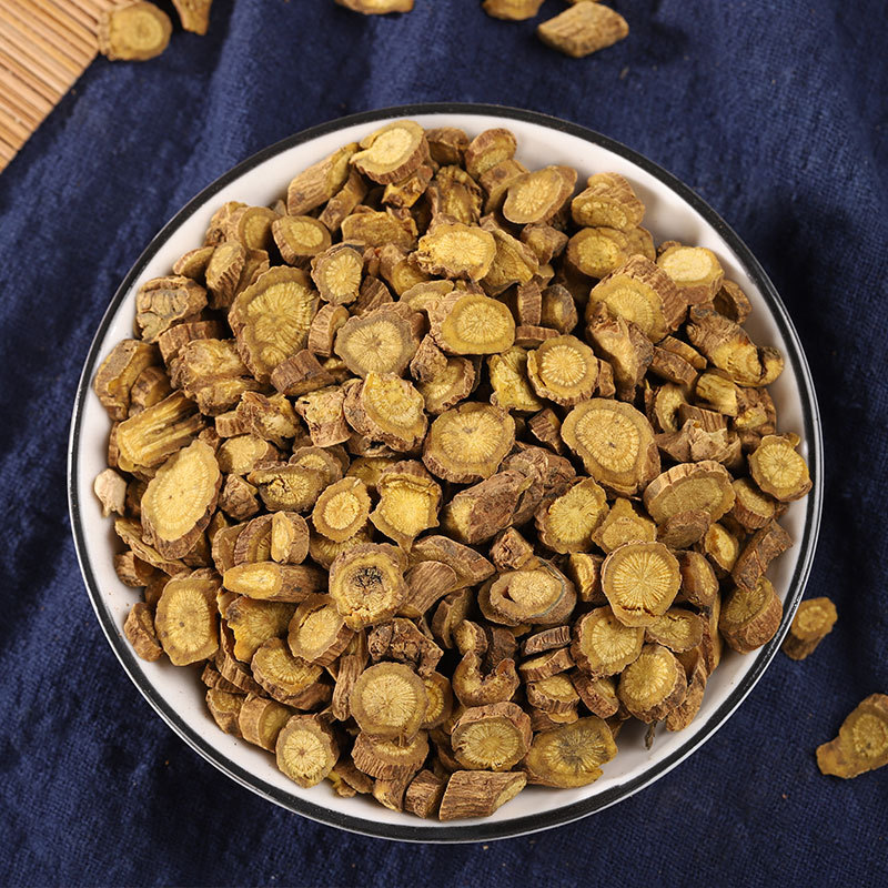 Ku Qin Slices (Scutellaria baicalensis) — Dried Food Herb for Tea & Soup - Image 3