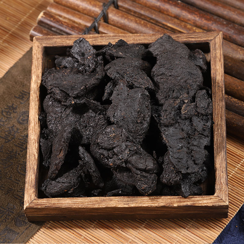 Shu Di Huang (Rehmannia glutinosa preparata) — Prepared Rehmannia Root Pieces, 500g - Image 2