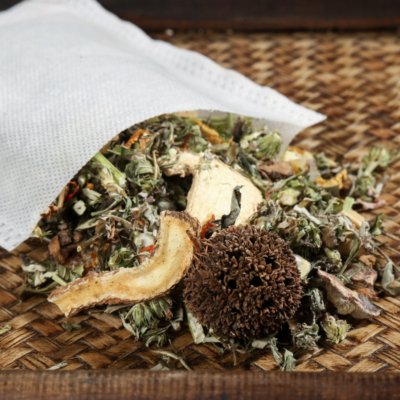 Ai Ye Foot Soak Pack 300g Mugwort Herbal Foot Bath Powder with Safflower and Ginger for Home Relaxation - Image 3