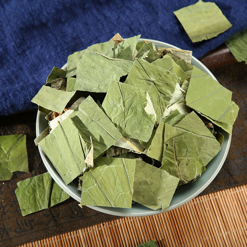 Lotus Leaf (Nelumbo nucifera) — Dried Herbal Tea & Decoction Pieces, Whole Leaf, Cut Leaf, 500g - Image 2