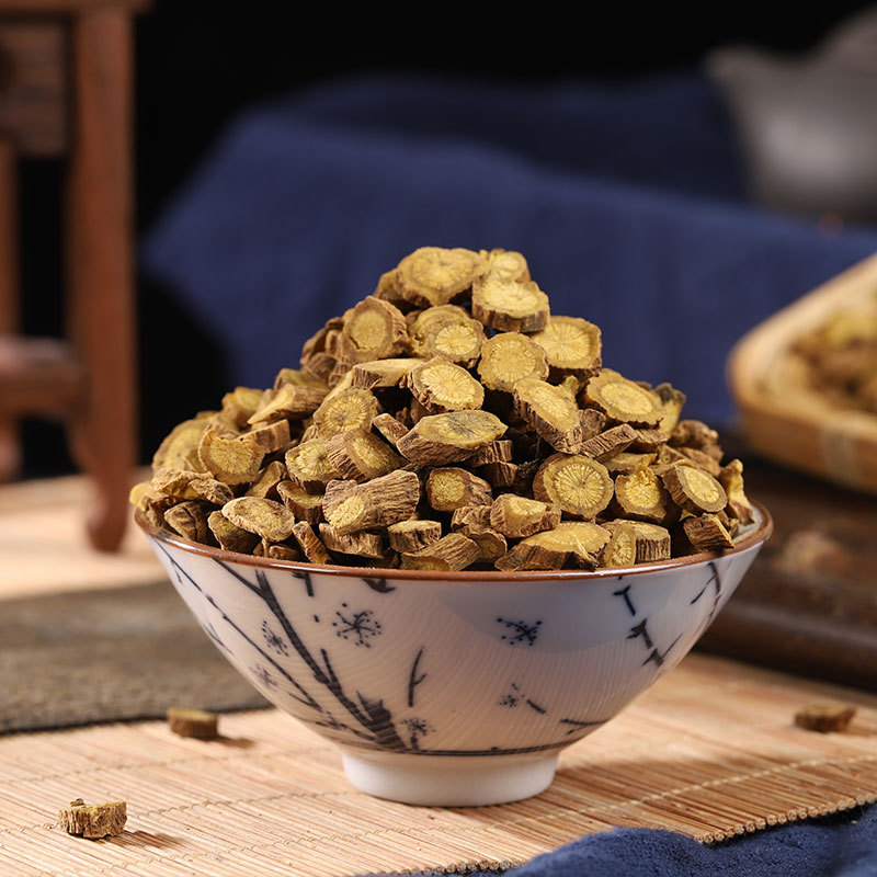 Ku Qin Slices (Scutellaria baicalensis) — Dried Food Herb for Tea & Soup - Image 2