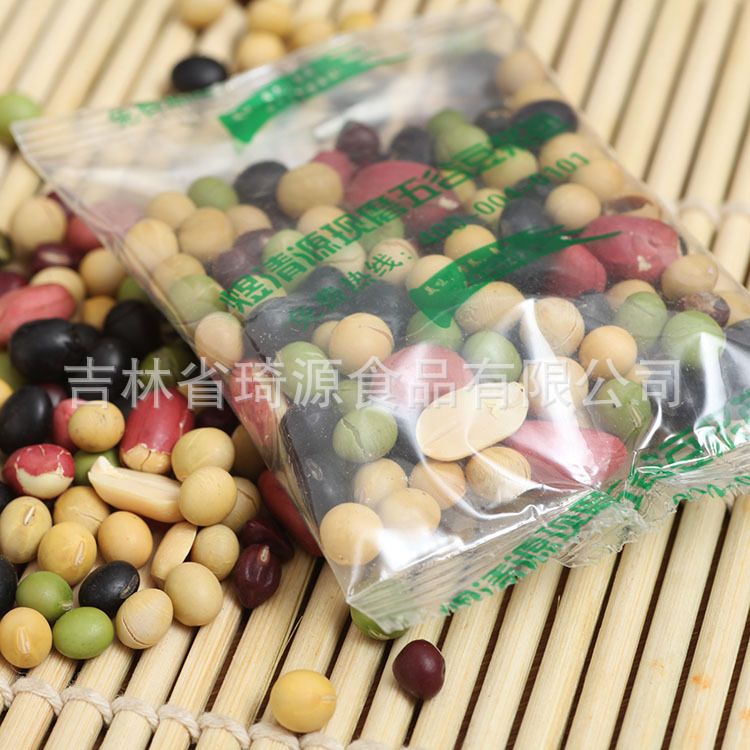 Freshly Milled Five Grain Soy Milk Powder Pack Low Temperature Baked Five Bean Multigrain Drink - Image 3