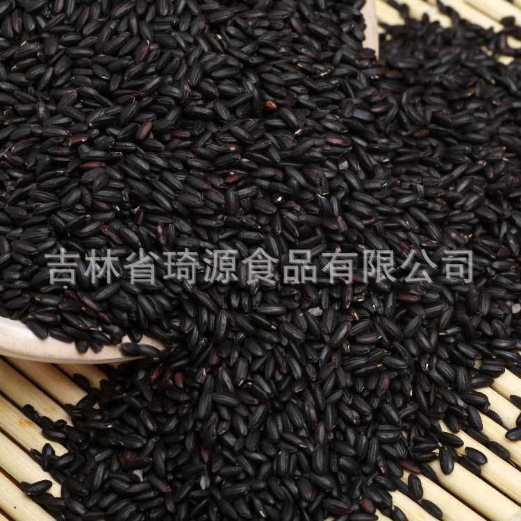 Low Temperature Baked Cooked Black Rice Hei Mi Whole Grain Loose Bulk 1 Jin - Image 2