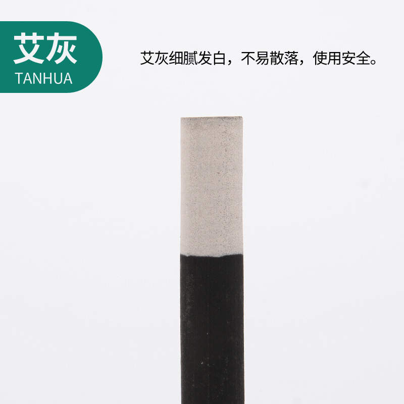 Low-Smoke Moxa Sticks 10 Pack 1.4cm Pure Ai Tiao for Warming Moxibustion - Image 3