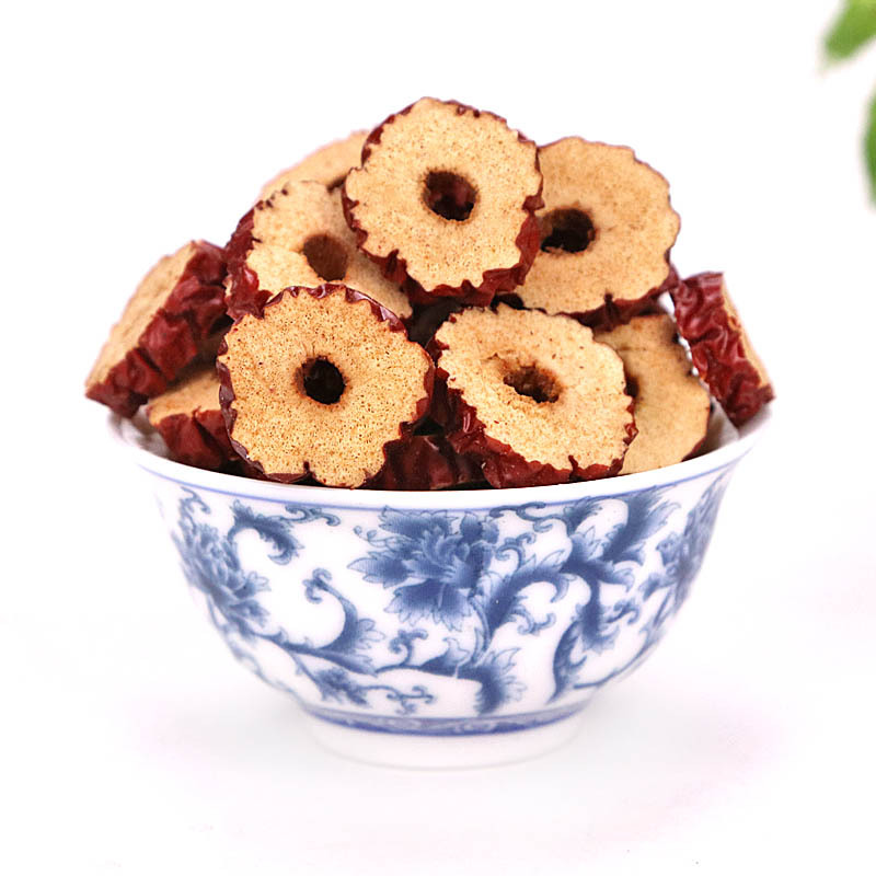 Xinjiang Red Jujube Slices & Rings (Ziziphus jujuba) — Dried Food Herb, 500g - Image 4