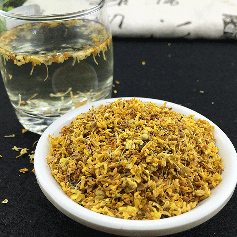 Dried Osmanthus Flowers Gui Hua 500g Natural Sun-Dried Loose Herbal Tea and Culinary Fragrance - Image 3