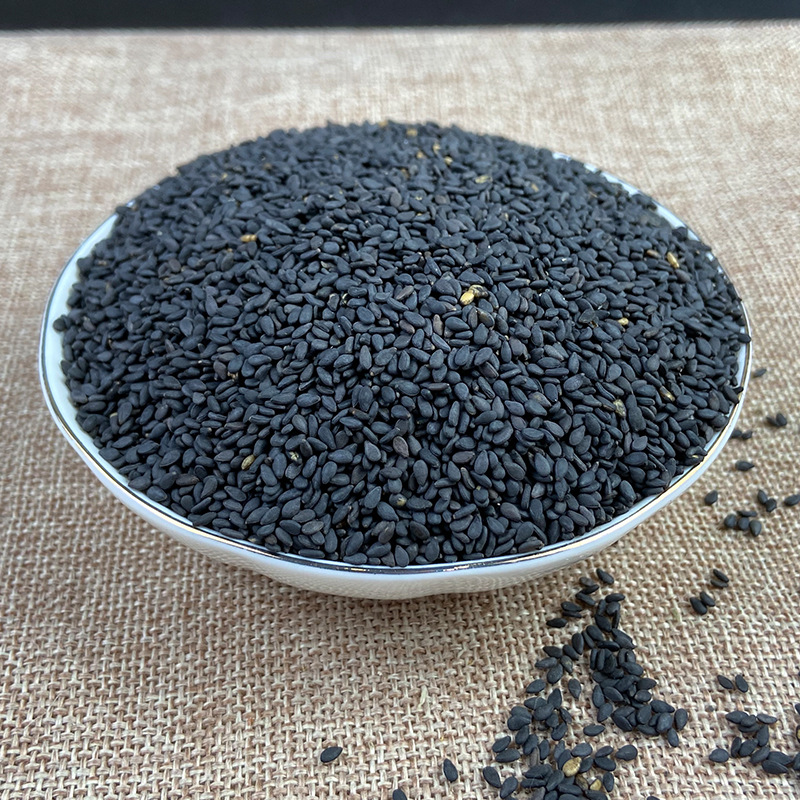 Roasted Black Sesame Seeds Hei Zhi Ma 500g Ready to Eat Bulk Dried Herb - Image 2