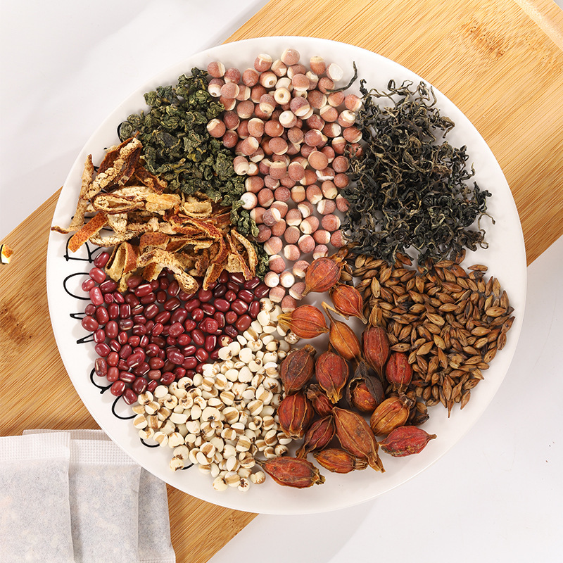 Red Bean Coix Seed Gorgon Tea 150g 30 Filter Bags Cold Brewed Herbal Wellness Tea - Image 3