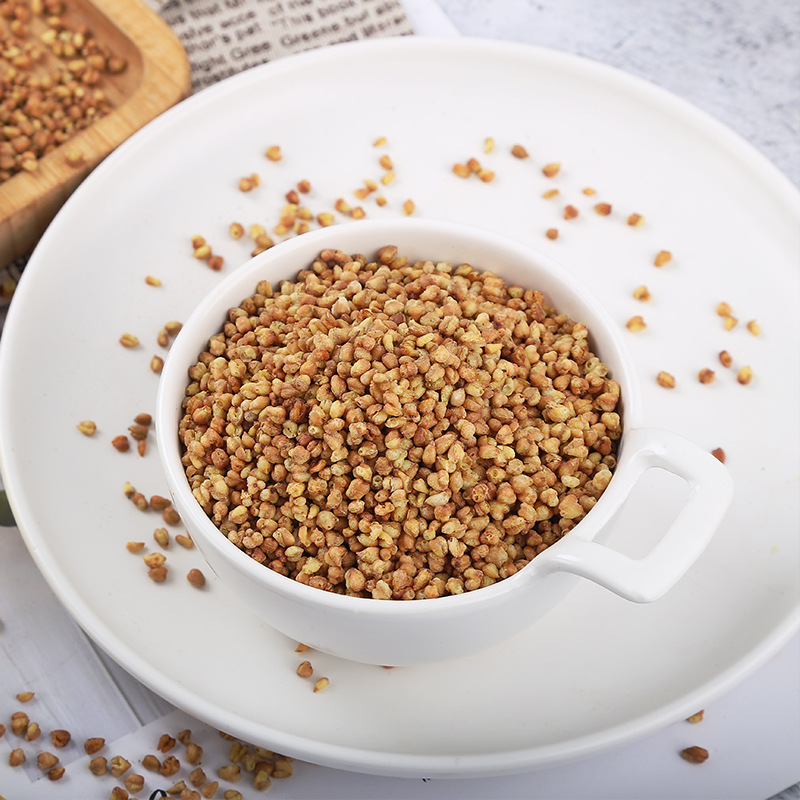 Whole-Plant Tartary Buckwheat Tea (Fagopyrum tataricum) — Roasted Black Ku Qiao Herbal Tea - Image 2