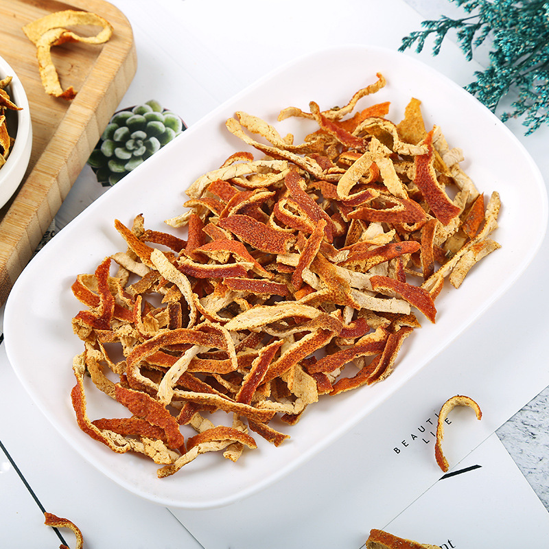 Chen Pi Shreds (Citrus reticulata) — Dried Aged Tangerine Peel, 500g Food-Herb - Image 3