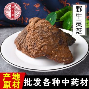 Reishi Mushroom Slices (Ganoderma lucidum) — Dried Chi Zhi from Changbai Mountain, Jilin