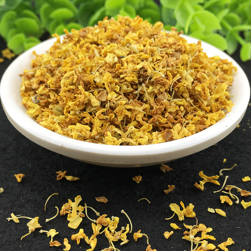 Dried Osmanthus Flowers Gui Hua 500g Natural Sun-Dried Loose Herbal Tea and Culinary Fragrance - Image 2