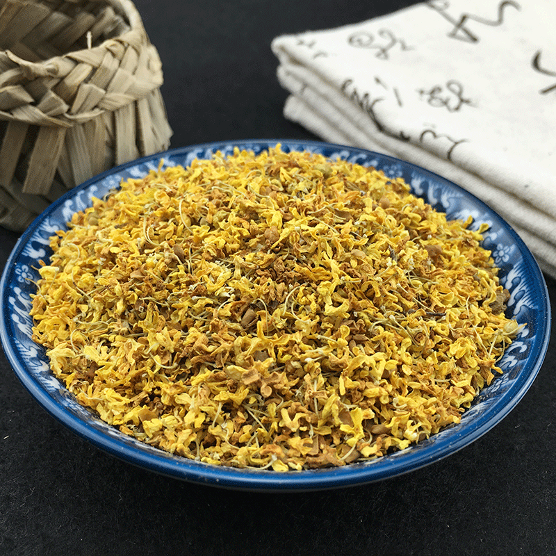 Dried Osmanthus Flowers Gui Hua 500g Natural Sun-Dried Loose Herbal Tea and Culinary Fragrance - Image 4
