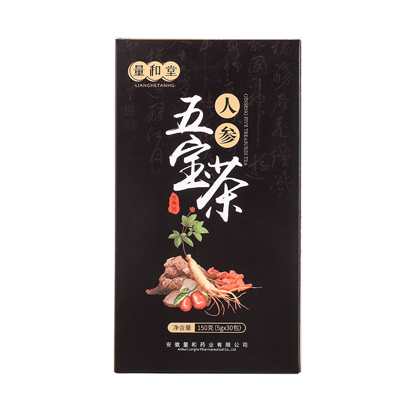 Ginseng Five Treasure Tea Wu Bao Cha Herbal Blend Tea Bags 150g 30 Sachets Daily Wellness - Image 5