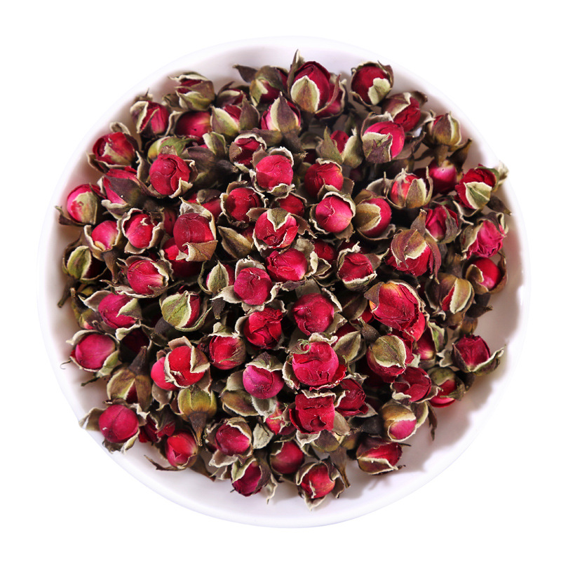 Yunnan Golden-Rim Rose Tea (Rosa rugosa) — Dried Rose Buds for Herbal Infusion - Image 5