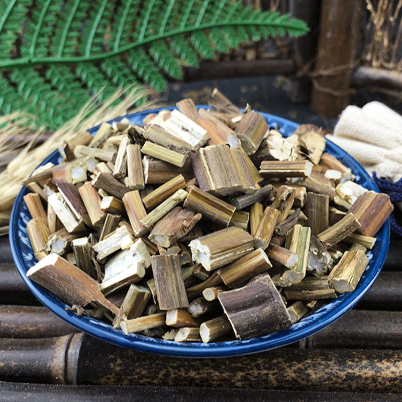 Perilla Stem Zi Su Geng Dried Herb Slices for Foot Soak and Decoction 500g Bag - Image 3