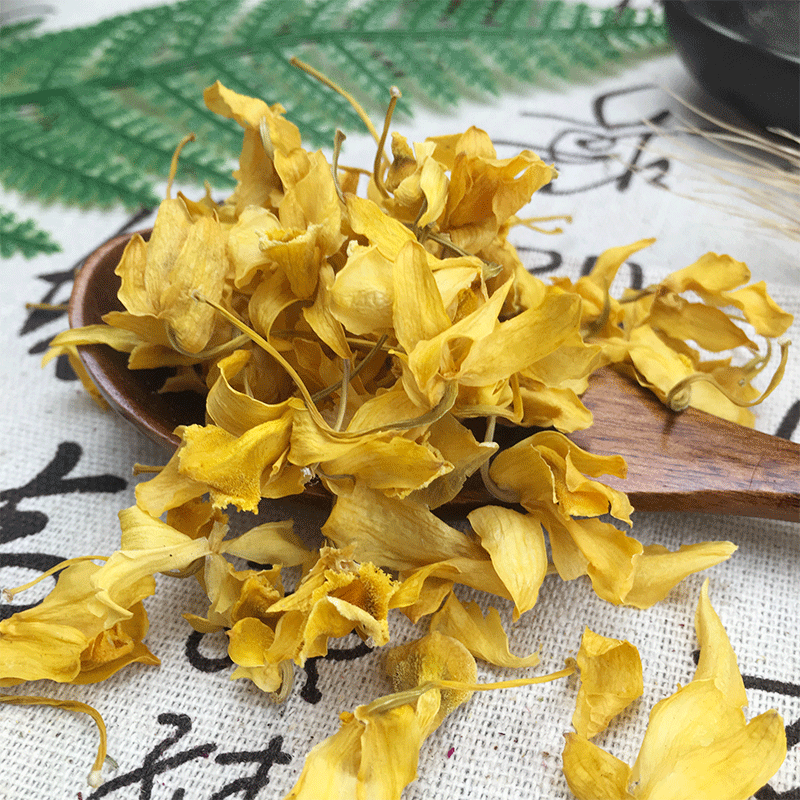 Dried Dendrobium Flowers Shi Hu 石斛花 Tie Pi Shi Hu Flower Tea Yandang Mountain Sun Dried Herbal Flowers - Image 4