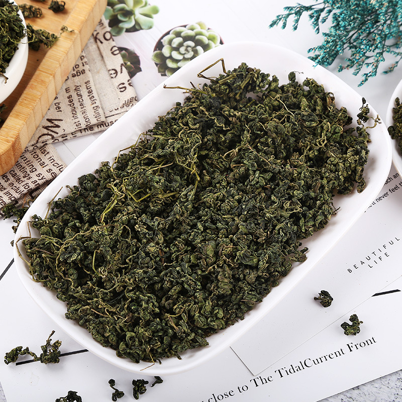 Jiao Gu Lan Tea (Gynostemma pentaphyllum) — Dried Seven-Leaf Herbal Tea, 500g Bulk - Image 2