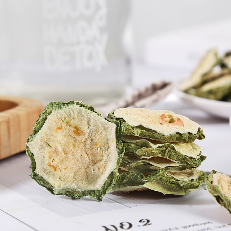 Bitter Melon Slices (Momordica charantia) — Dried Ku Gua Food Herb for Tea & Soup - Image 3